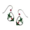 Left Hand Studios Sienna Sky And Adajio Jewelry Women's Ruby Throated Hummingbird Earring