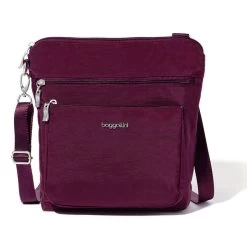 Baggallini Women's Modern Large Pocket Crossbody Bag -Outdoor women's clothing store MLP759 B1079 01 mulberry