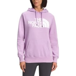 The North Face Women’s Half Dome Pullover Hoodie -Outdoor women's clothing store NF0A7UNO PKT hero
