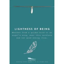 Lucky Feather Women's Lightness Of Being Silver Feather Necklace -Outdoor women's clothing store NMSN LGT MAIN WEB 540x