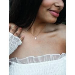 Lucky Feather Women's Lightness Of Being Silver Feather Necklace -Outdoor women's clothing store NMSN LGT MOD WEB 540x