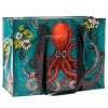 Blue Q Women's Octopus Shoulder Tote Bag -Outdoor women's clothing store Octopus Shoulder Tote Bag QA651 TEAL main