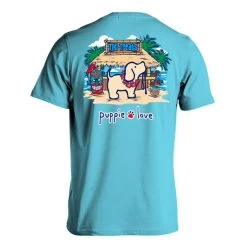 Puppie Love Women's Tiki Treats Pup Short-Sleeve T-Shirt