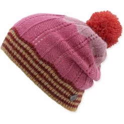 Pistil Designs Women's Witty Slouchy Beanie -Outdoor women's clothing store Pistil Witty pink