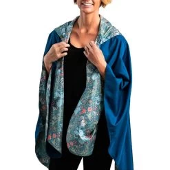 RainCaper Women's Bluebell & William Morris Lily Rain Poncho