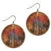 Illustrated Lights Women's DC Designs Round Earring