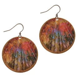 Illustrated Lights Women's DC Designs Round Earring