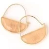 Scout Curated Wears Women's Stone Prism Hoop - Citrine/Gold -Outdoor women's clothing store SCW Stone Prism Hoop Citrine Gold