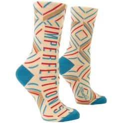 Blue Q Women's Imperfectionist Crew Sock