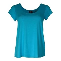 Salaam Clothing Women's Cora Short-Sleeve T-Shirt -Outdoor women's clothing store Salaam Cora Tee Lagoon