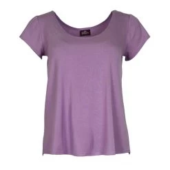 Salaam Clothing Women's Cora Short-Sleeve T-Shirt -Outdoor women's clothing store Salaam Cora Tee Lilac