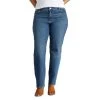 Lee Jeans Women's Instantly Slims Relaxed Fit Straight Leg Classic Fit Jean Pant - Plus Size -Outdoor women's clothing store Seattle 1