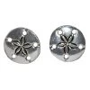 Semaki & Bird, Ltd. Women's Sterling Silver Sand Dollar Earring -Outdoor women's clothing store Sterling Silver Sand Dollar Earring NH 20