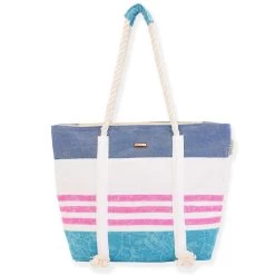 Sun N Sand Women's Shoulder Tote -Outdoor women's clothing store SunNSand CE6452B Blue