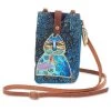 Sun N Sand Women's Laurel Birch Wishing Love Feline Phone Crossbody Bag