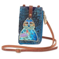 Sun N Sand Women's Laurel Birch Wishing Love Feline Phone Crossbody Bag