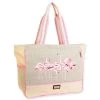 Sun N Sand Women's Flamingos Shoulder Tote -Outdoor women's clothing store SunNSand SD4740 1side