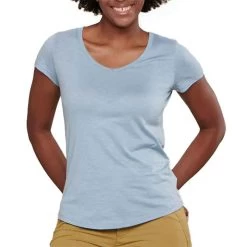 Toad&Co Women's Marley II Short-Sleeve T-Shirt -Outdoor women's clothing store T1002013 Weathered Blue
