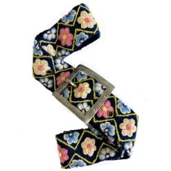 Tey-Art Women's Embroidered Belt -Outdoor women's clothing store Tey Art20Blue20Spring20