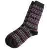 Tey-Art Women's Starry Striped Crew Sock