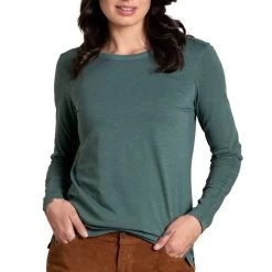 Toad&Co Women's Primo Crew Neck Long-Sleeve Shirt