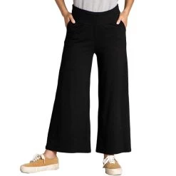 Toad&Co Women's Chaka Wide Leg Pant -Outdoor women's clothing store ToadCo T1441011 Black1