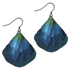 Illustrated Lights Women's DC Designs Triple Fan Earring