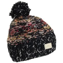 Turtle Fur Women's Firefly Pom Beanie -Outdoor women's clothing store Turtle Fur Firefly Pom Black
