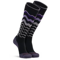 Fox River Mills Women's Freerider Ultra-Lightweight Over-The-Calf Ski/Snow Sock -Outdoor women's clothing store UntitledBLACK