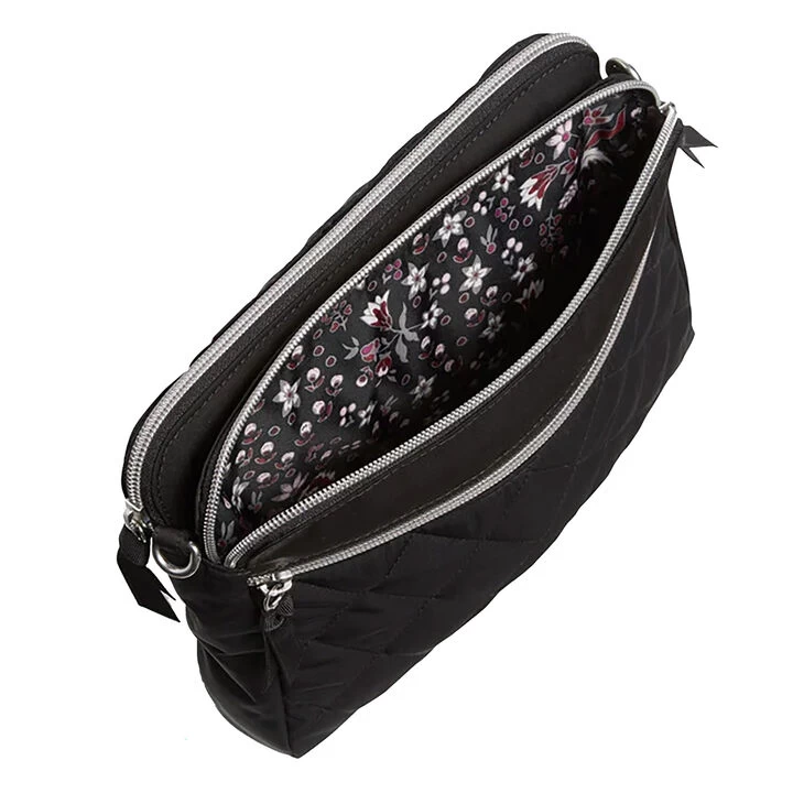 Vera Bradley Women's Triple Compartment Performance Twill Crossbody Handbag 4 Vera Bradley Women's Triple Compartment Performance Twill Crossbody Handbag - Image 2