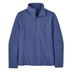 Patagonia Women's Micro D 1/4-Zip Fleece Pullover Top -Outdoor women's clothing store WBS22 26278 CUBL