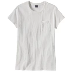 Patagonia Women's Mainstay Pocket Short-Sleeve Shirt -Outdoor women's clothing store WBS22 52982 WHI