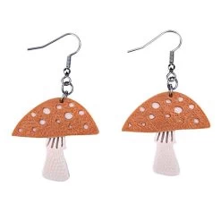 Winter Hill Jewelry Women's Mushroom Dangle Earring