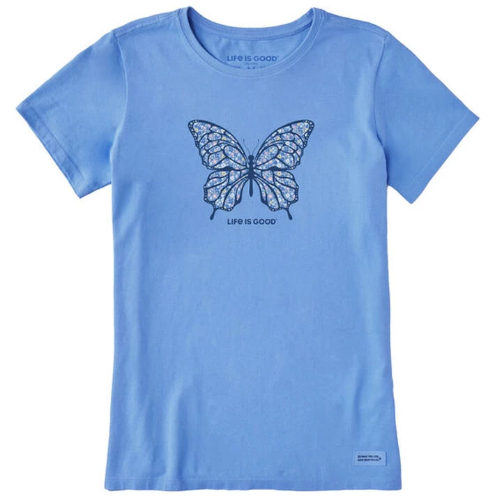 Life Is Good Women's Ditsy Floral Butterfly Crusher Short-Sleeve Shirt 3 Life Is Good Women's Ditsy Floral Butterfly Crusher Short-Sleeve Shirt