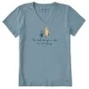 Life Is Good Women's Winnie The Pooh Best Things Crusher Short-Sleeve Shirt -Outdoor women's clothing store Womens Winnie Best Things Short Sleeve Crusher Vee 99185 1 lg