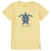 Life Is Good Women's Mandala Turtle Crusher Short-Sleeve Shirt -Outdoor women's clothing store Womens Mandala Turtle Crusher SS Shirt