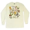 Liberty Graphics Women's Mushrooms Long-Sleeve T-Shirt
