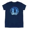 Liberty Graphics Women's Twilight Moose Short-Sleeve T-Shirt -Outdoor women's clothing store Z2N00 LibertyGraphics WomensTwilightMooseShortSleeveTShirt Navy 1
