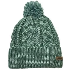 Broner Women's Shimmer Cable Knit Hat -Outdoor women's clothing store contentonly green