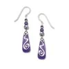 Left Hand Studios Sienna Sky And Adajio Jewelry Women's Grape Purple Silver Teardrop Earring -Outdoor women's clothing store d9d867 7702b440310c476796e5843cf2b40e6b