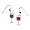Left Hand Studios Sienna Sky And Adajio Jewelry Women's Red Wine Glass Earring -Outdoor women's clothing store d9d867 caa494b694704277a5386d83bfa55b6f