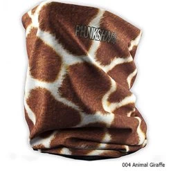 Phunkshun Wear Women's Animals Double Layer Facemask -Outdoor women's clothing store giraffetxt