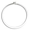 Mark Steel Jewelry Women's 24mm Sterling Silver Thin Wire Flat Hoop Earring -Outdoor women's clothing store h5f ss 256x256