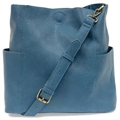 Joy Susan Women's Kayleigh Side-Pocket Bucket Handbag